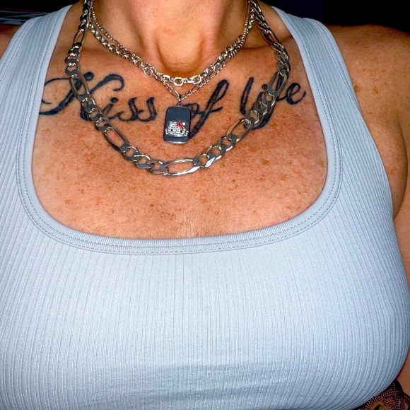 Heavy Silver 18” Figaro Chain - Picture 1 of 7